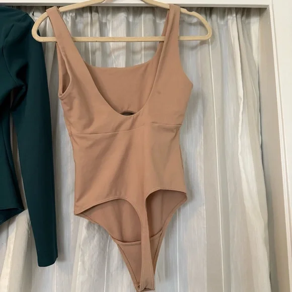 Abercrombie & Fitch Soft Collection Bodysuits 3-Pack Minimalist Neutral Bundle S - Picture 10 of 10